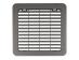 Kratka wentylacyjna do lodówki Samsung RB37J501MB1/EF,4