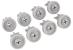 Rolki dolnego kosza 8szt. do zmywarki do Whirlpool ADP 5010 IX,0