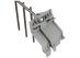 Grzebień kosza dolnego na naczynia do zmywarki Sharp QW-HT31R45EI-EU,5