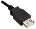 Kabel USB A 2.0 - USB B 2.0 micro 15cm,3