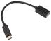 Kabel USB C - OTG 20cm,0