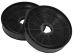 Filtr węglowy okrągły 530121 do okapu 17cm 2szt.  Hisense/Gorenje, Hisense,0