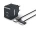 Ładowarka sieciowa z kablem lightning i 2 gniazdami USB do smartfona Apple DLP2307I/12 DLP2307I12,0
