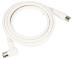 Kabel antenowy IEC wtyk / gniazdo biały 1,5m COM,0