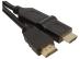 Kabel HDMI 4K Highspeed Ethernet z wtyczką kątową 0.5m,1