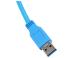 Kabel USB A 3.0 - USB A 3.0 1m,1
