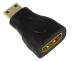 Adapter mini HDMI wtyk na gniazdo HDMI COM,0