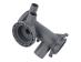 Obudowa pompy odpływowej do pralki Beko WMD 75105 BL,0