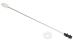 Oś do regulacji tylnej stopki do zmywarki do Siemens SR64M081EU/40,0