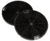 Filtr węglowy okrągły do okapu do Beko CTB 6250 B,1