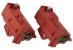 Szczotki węglowe silnika lewe 12.4x32x4.9mm 481281719418 do pralki Hoover HN 6135-86S,2