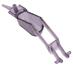 Przycisk pary do żelazka Philips GC8650/80,1