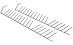 Grzebienie dolnego kosza do zmywarki do Siemens SX56M597EU/50,0