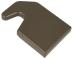 Prawa obudowa zawiasu górnego do lodówki Gorenje HZS24862-RK4161PS4,0