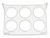 Pojemnik na jajka do lodówki Gorenje RB4215E,2