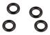 Uszczelka 3.8x1.5mm czarna 4szt. do ekspresu do kawy Siemens TE711209RW/23,0