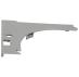 Lewy wspornik obudowy do zmywarki do Beko DFS26024W,4