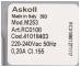 Pompa odpływowa kompletna do pralki GO4 1274L-16S (Candy) M253ASKOLL,3