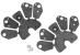 Element dystansowy do kuchenki do Siemens BF525LMS0/01,1