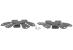Element dystansowy do kuchenki do Siemens BF525LMS0/01,2