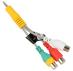 Kabel Jack 3,5mm stereo - CINCH x3 do Samsung UE50MU6172UXXH,0