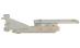 Prawy zawias drzwi do zmywarki do Beko DFS 05010 S,3