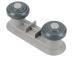 Rolki z uchwytem prowadnicy kosza górnego 1szt. do zmywarki do Hotpoint Ariston LFF8M116XEU,0