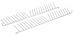 Grzebienie dolnego kosza do zmywarki do Bosch SGS55E98EU/36,0
