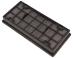 Filtr flizelinowy wylotowy do odkurzacza do DeLonghi XTE 600 NB,0