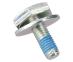 Śruba mocująca koło pasowe do pralki Beko WMB 81241 LMS,0