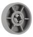 Rolka dolnego kosza do zmywarki do Hotpoint Ariston FH1039PIX/HA,0