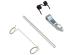 Uchwyt drzwi z zamkiem do pralki AEG L72270VFL,6