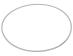 Obejma fartucha drzwi do pralki Indesit ITWD 61052 W (EU),0