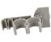 Uchwyt węża zewnętrznego odpływowego do pralki Electrolux EWT1266TDW,2