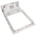 Ramka obudowy przy klapie do pralki Indesit ITWD61052G(PL),1