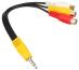 Kabel Jack 3,5mm stereo - CINCH x3 do Samsung UE50MU6172UXXH,0
