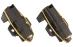 Szczotki węglowe silnika lewe 12.5x31x5mm do pralki Beko WML 15085 D,0