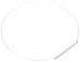 Obejma tylna fartucha drzwi do pralki Hotpoint Ariston WMF601PL,0
