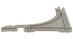 Lewy wspornik obudowy do zmywarki do Beko DFS 05010 W,3