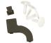 Zestaw do przełożenia drzwi na lewą stronę do lodówki Whirlpool W7 831T OX H,0