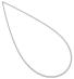 Obejma tylna fartucha drzwi do pralki Grundig GW5P57415WBPB,0