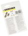 Szczotki okrągłe ze mosiężną szczeciną do parownicy Karcher SC 3 Easy Fix,1