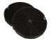 Filtr węglowy okrągły EFF75 do okapu do Beko CTB 6250 W,0