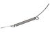 Obejma przednia fartucha drzwi do pralki LG F82890WH,1