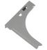 Prawy wspornik obudowy do zmywarki do Beko DFS28123W,1