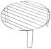 Ruszt do mikrofalówki do LG MB-3822G,0
