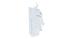 Prawa prowadnica dolnej szuflady zamrażarki Whirlpool SP40801EU,4