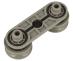 Rolki z uchwytem prowadnicy kosza górnego do zmywarki do White Westinghouse D 3764 FWIX (92201),2