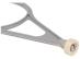 Krzyżak obrotowy 19cm do mikrofali do zabudowy Whirlpool AMW 730/IX,1