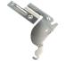 Lewy zawias drzwi do zmywarki do Sharp QW-T34F463I-EU,1